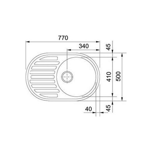 Кухонна мийка Franke ROG 611 (114.0381.064)