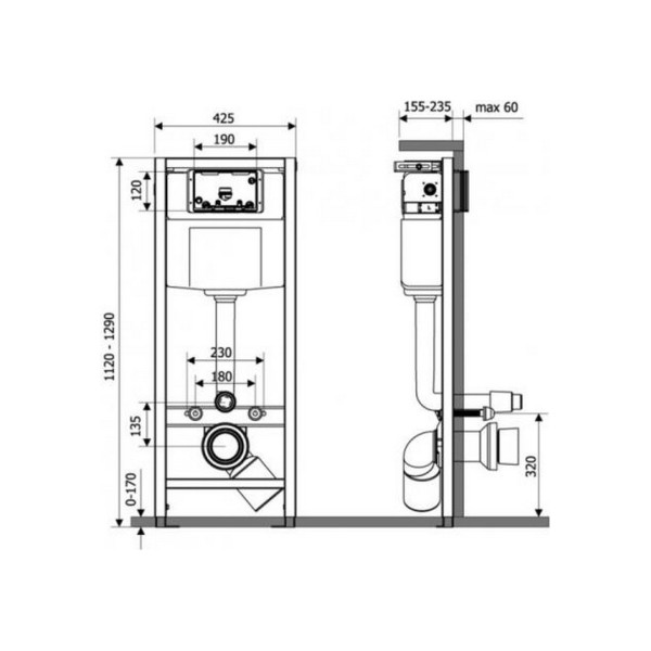 Інсталяція Q-tap Nest M425-M11CRM Chrome