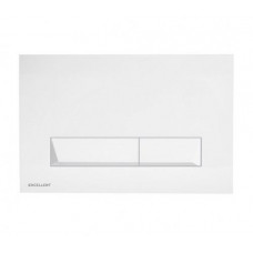 Кнопка для змиву Excellent Platto white (INEX.PL230.150.WH)
