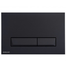 Кнопка для змиву Excellent Platto black (INEX.PL230.150.SOFT.BL)