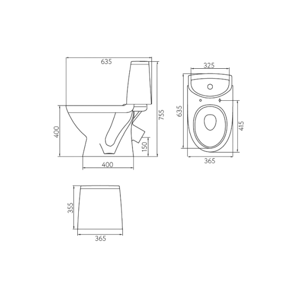Унітаз Kolo Runa L89207000