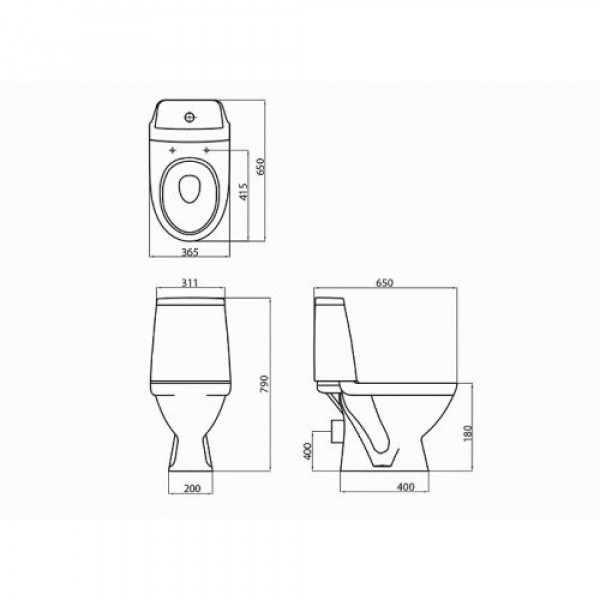 Унітаз Kolo Modo L39003000
