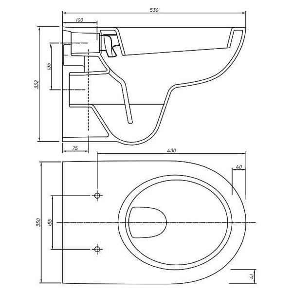 Унітаз Kolo Nova Pro M33100000