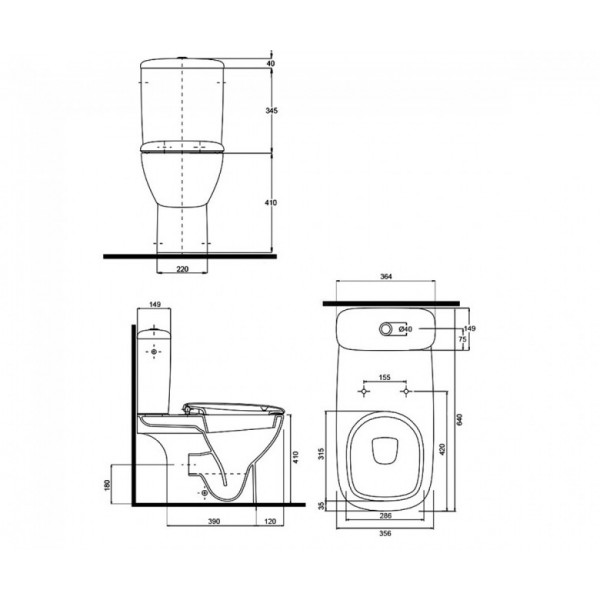 Унітаз Kolo Style L23200000