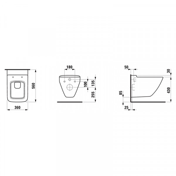Унітаз Laufen PALACE H8207000000001