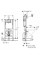 Інсталяція Geberit Duofix 458.126.00.1+ Jaquar Aria ARS-WHT-39955 + Кнопка для змиву GEBERIT Sigma115.770.11.5