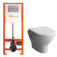 Інсталяція Q-tap Nest M425-M06SAT Satin + Унітаз Koller Pool Zentrum 5785N003-6135