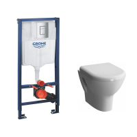 Інсталяція Grohe Rapid SL 38772001+Унітаз Koller Pool Zentrum 5785N003-6135 із сидінням стандарт