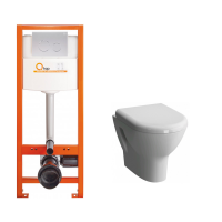 Інсталяція Q-tap Nest M425-M11SAT Satin+ Унітаз Koller Pool Zentrum 5785N003-6135 із сидінням стандарт