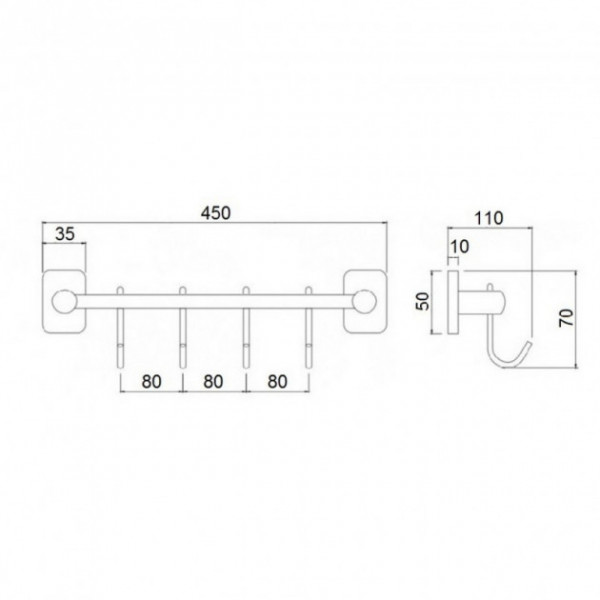 Гачок Q-tap Liberty ANT 1154-4