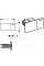 Кнопка для змиву Geberit Sigma70 115.630.SI.1
