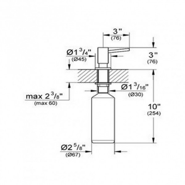 Дозатор Grohe Cosmopolitan 40535000