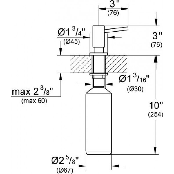 Дозатор Grohe Cosmopolitan 40535DC0
