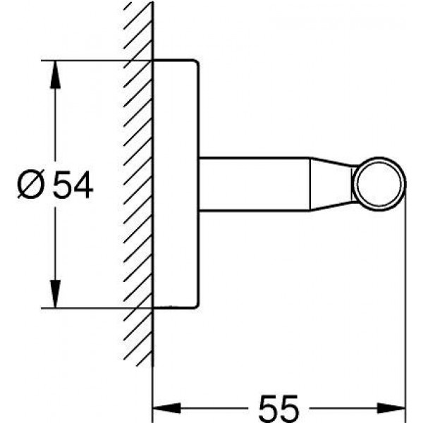 Гачок Grohe BauCosmopolitan 40461001