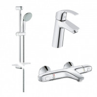 Душовий набір Grohe GRT1000+Eurosmart 34101TM (23324001+34155003+27926000)