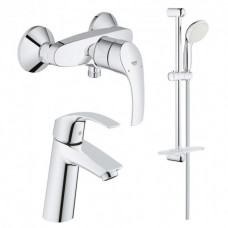 Душовий набір Grohe Eurosmart 123244M (23324001+33555002+27926001)