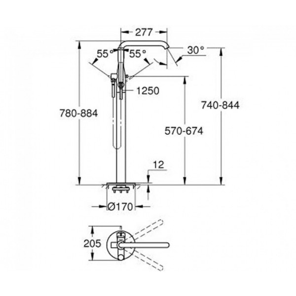Душовий набір Grohe Essence 23491001