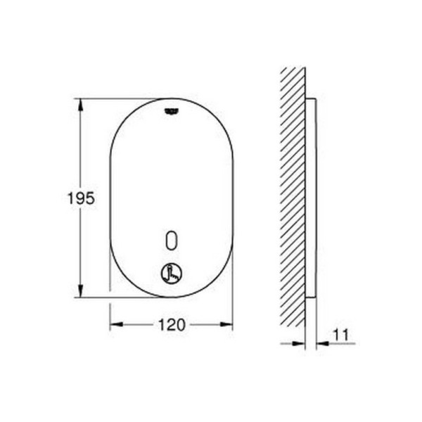 Змішувач для душу Grohe Eurosmart Cosmopolitan 36415000