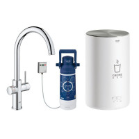 Смеситель для кухни с бойлером Grohe EX Red Duo 30083001 M-size
