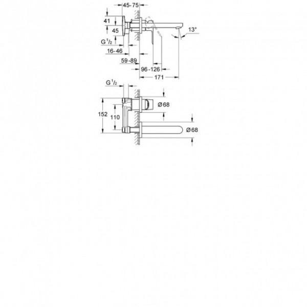 Змішувач для умивальника Grohe BauLoop 20289000