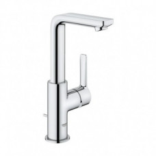 Змішувач для умивальника Grohe Lineare 23296001 з донним клапаном, L-Size