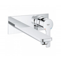 Змішувач для умивальника Grohe Lineare 23444001 зі стіни на два отвори L-Size