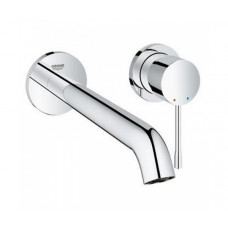 Змішувач для умивальника Grohe Essence 19967001 на два отвори зі стіни L-Size