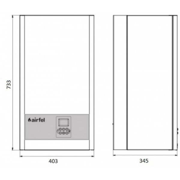 Газовий котел Airfel DigiFEL Premix 24 кВт