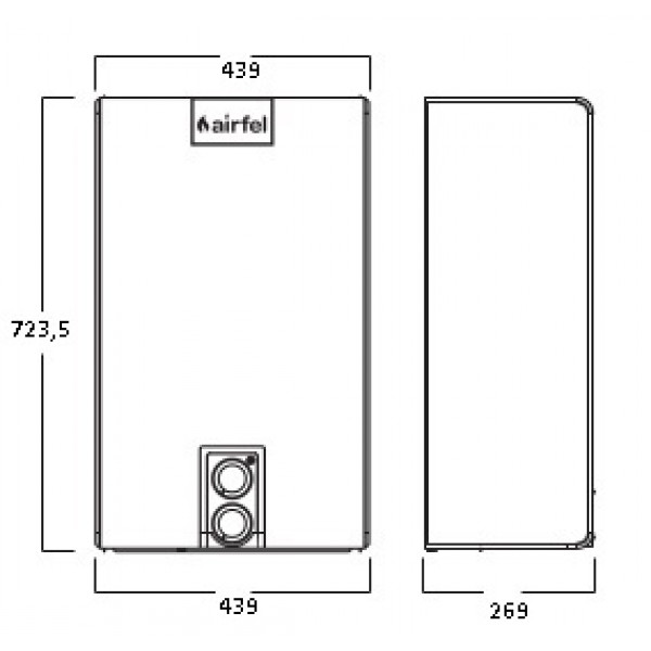 Газовий котел Airfel Integrity 24 кВт