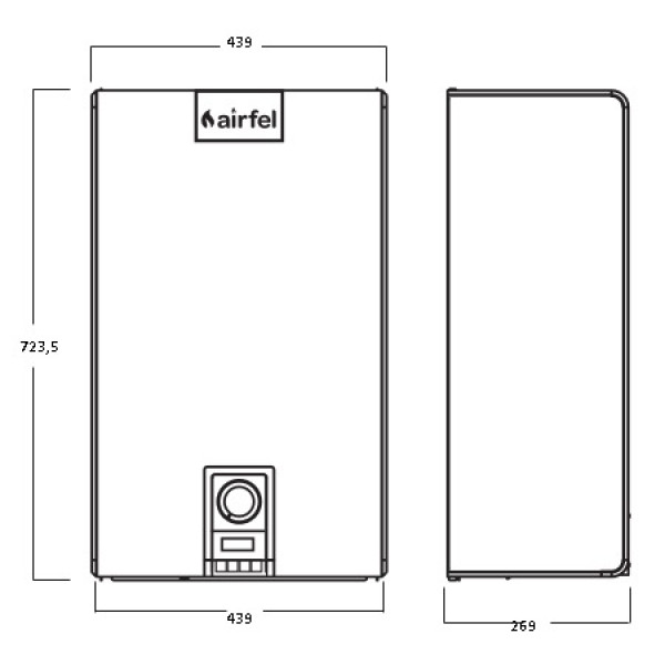 Газовий котел Airfel Integrity PLUS 24 кВт