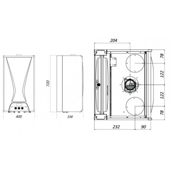 Газовий котел Hi-Therm Prime 24 кВт