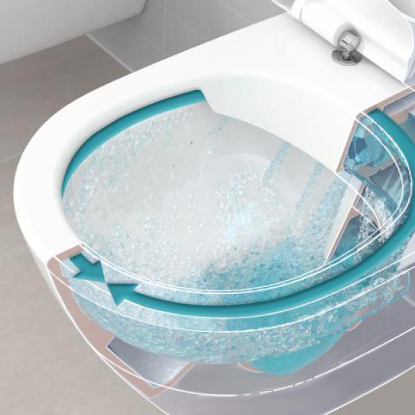 Унітаз Villeroy Boch O.Novo Directflush+кришка Soft Closing 5660HR01