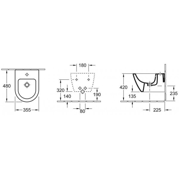 Унітаз Villeroy Boch Subway 2.0 54060001