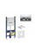 Інсталяція Geberit Duofix+Н112, (UP100) 458.126.00.1 + кнопка Delta 21,115.125.21.1+Architec унітаз+Architec кр