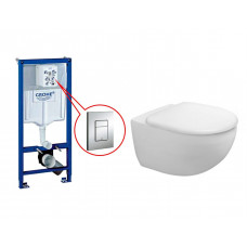 Інсталяція Grohe Rapid SL 3 на 1+кнопка + Architec унітаз + Architec кришка SoftClose