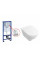 Інсталяція Grohe Rapid SL 3 в 1+кнопка 38772001 + Architec унітаз+ Architec кришка SoftClose