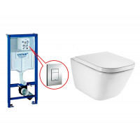 Інсталяція Grohe Rapid SL 3 в 1+кнопка 38772001+Gap унітаз Rimless+кришка soft closing A34H47C000