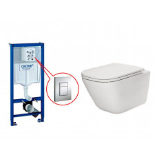 Інсталяція Grohe Rapid SL 3 в 1+кнопка+Gap унітаз+кришка soft close
