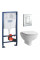 Інсталяція Grohe Rapid SL 3 в 1+кнопка, 38772001 + Laufen Pro+унітаз+кришка