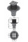 Трап Alcaplast 105x105/50/75мм з гідрозатвором SMART APV2321