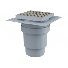 Трап Alcaplast 150x150/110мм метал APV13