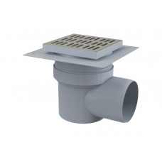 Трап Alcaplast 150x150/110мм метал APV12