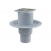 Трап Alcaplast 105x105/50мм метал APV201