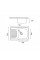 Кухонна мийка ULA 7203 U Micro Decor (ULA7203DEC08)