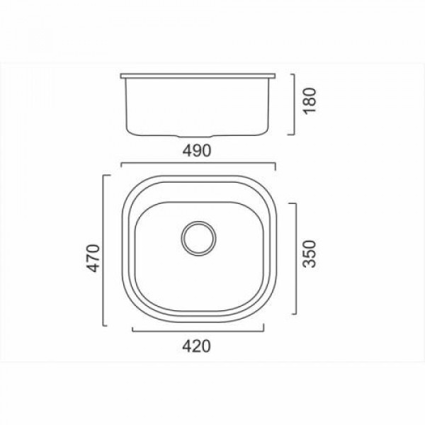 Кухонна мийка ULA 7701 U Satin (ULA7701SAT08)