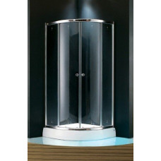 Душова кабіна Koller Pool 800x800x1850 chrome; grape (NF80 chrome, grape)