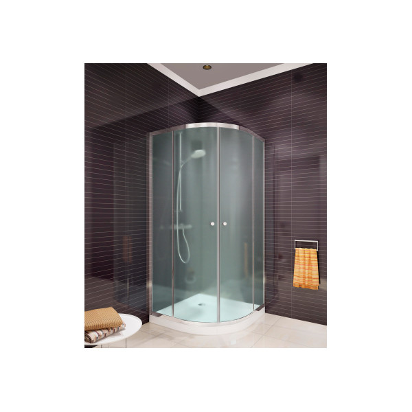 Душова кабіна Koller Pool 900x900x1850 chrome; grape (NF90 chrome, grape)