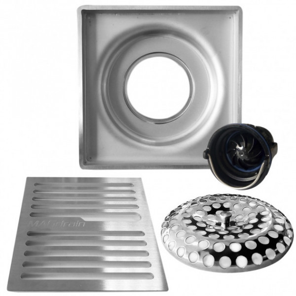 Трап MAGdrain N2 зливний 100х100 Н-85