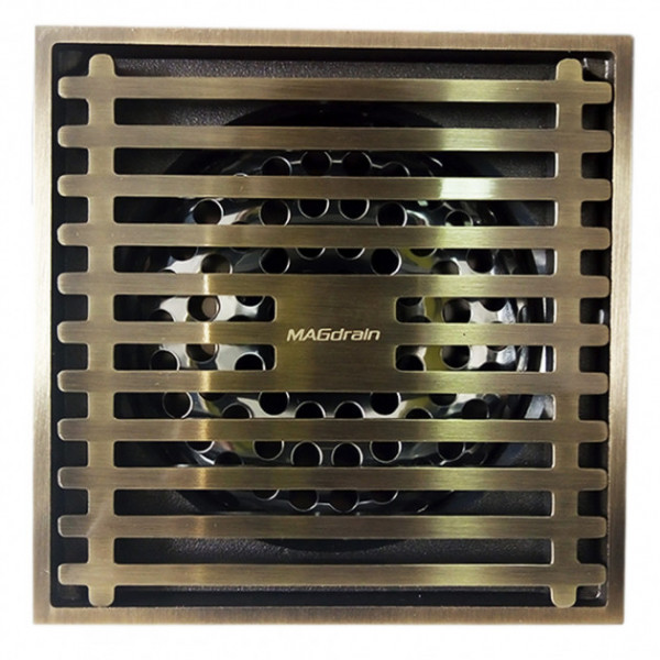 Трап MAGdrain B9 зливний 100х100  Н-65 обр. клапан