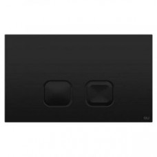 Кнопка для змиву Oli Plain Soft-touch 3/6 черная (070829)
